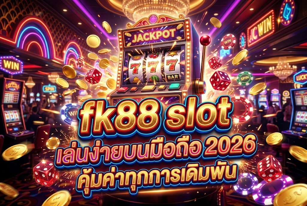 fk88 slot เล่นง่ายบนมือถือ 2026 คุ้มค่าทุกการเดิมพัน